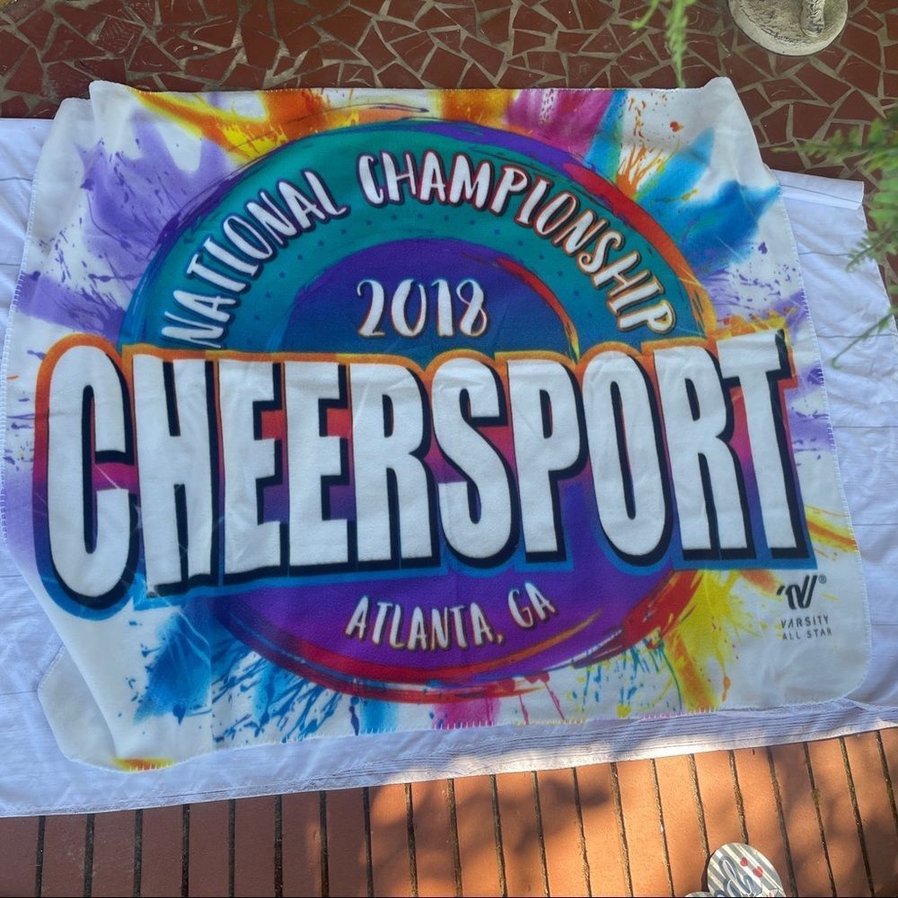 Cheer Sport Blanket Brand New Large Size